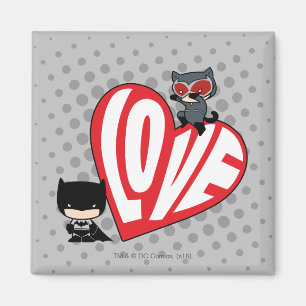 Íman Chibi - Mulher-Gato Batman