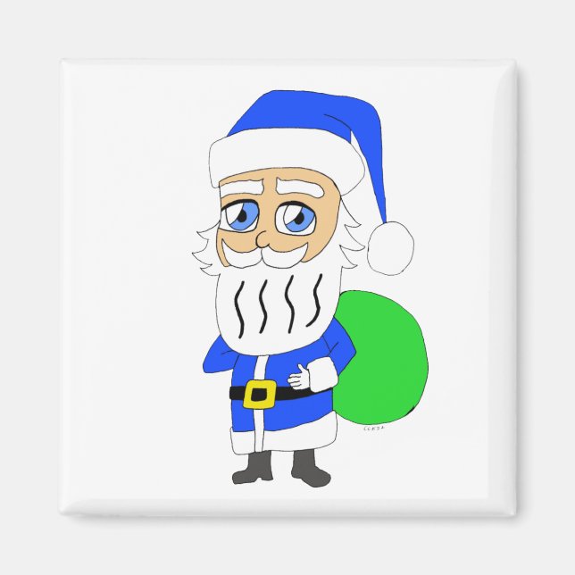 Íman chibi Santa Claus (Frente)