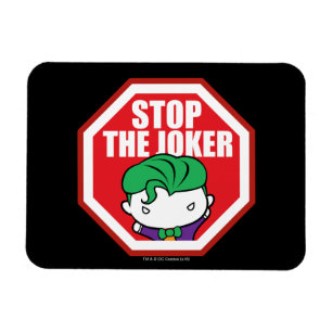 Íman Chibi - Sinal "Stop The Joker"