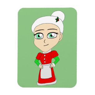 Íman chibi sra. claus