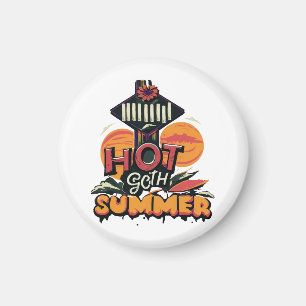 Íman Chic de Verão de Gótico quente