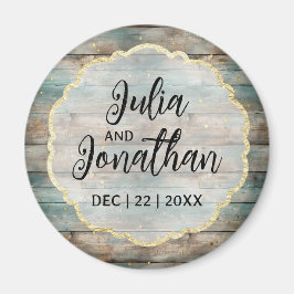 Íman Chic Despojado Pastel Madeira 