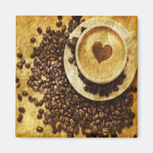 Íman Chic Java cappucccino Café Beans Café Lover