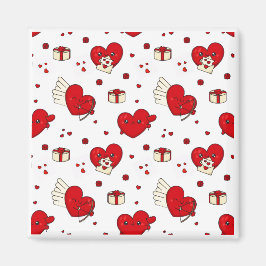 Íman Chic Love-Themed Valentine’s Day Gift Red Heart