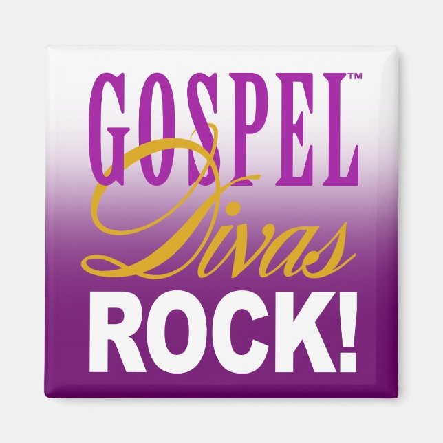 Íman CHICAGO BLING - "Gospel Divas Rock!" (Frente)