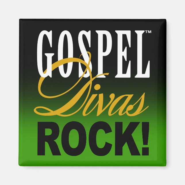 Íman CHICAGO BLING - "Gospel Divas Rock!" (Frente)