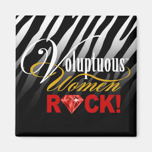 Íman CHICAGO BLING - Rocha das mulheres voluptuosos da