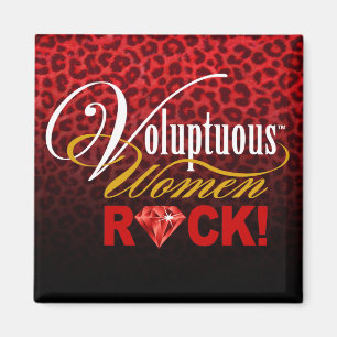 Íman CHICAGO BLING - Rocha das mulheres voluptuosos do