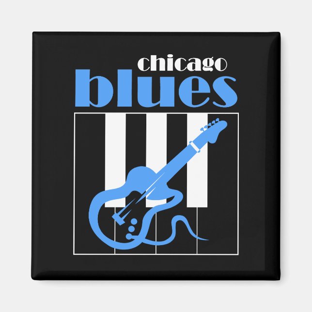 Íman Chicago blues (Frente)