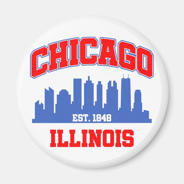 Íman Chicago,Illinois (Frente)