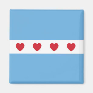 Íman Chicago Love   Magnet
