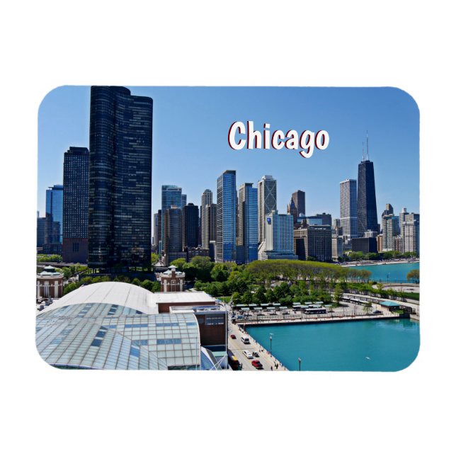 Íman Chicago Magnet (Horizontal)