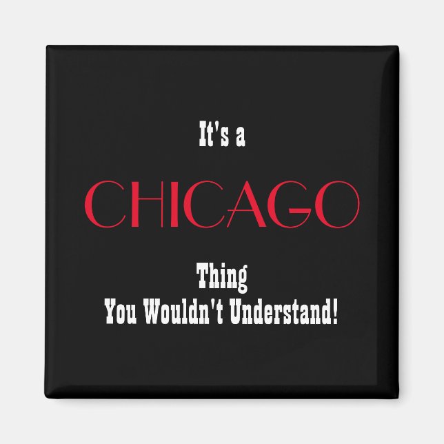 Íman Chicago Magnet (Frente)