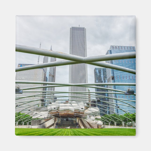 Íman Chicago Pritzker Pavilion (Frente)