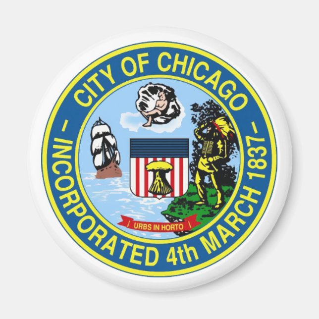 Íman Chicago Seal (Frente)