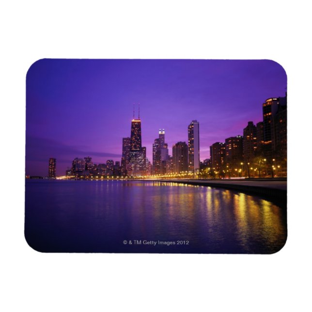 Íman Chicago Skyline (Horizontal)