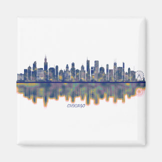 Íman Chicago Skyline