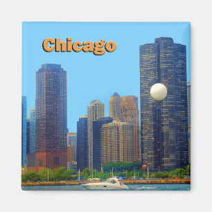 Íman Chicago Skyline