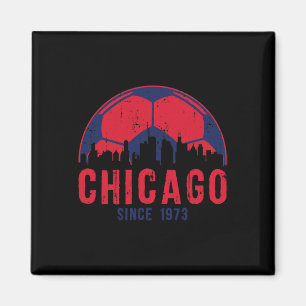 Íman Chicago Skyline Soccer Fc Futebol Illinois 
