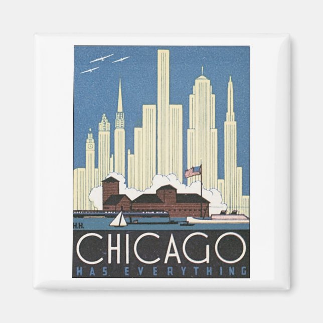 Íman Chicago tem tudo (Frente)