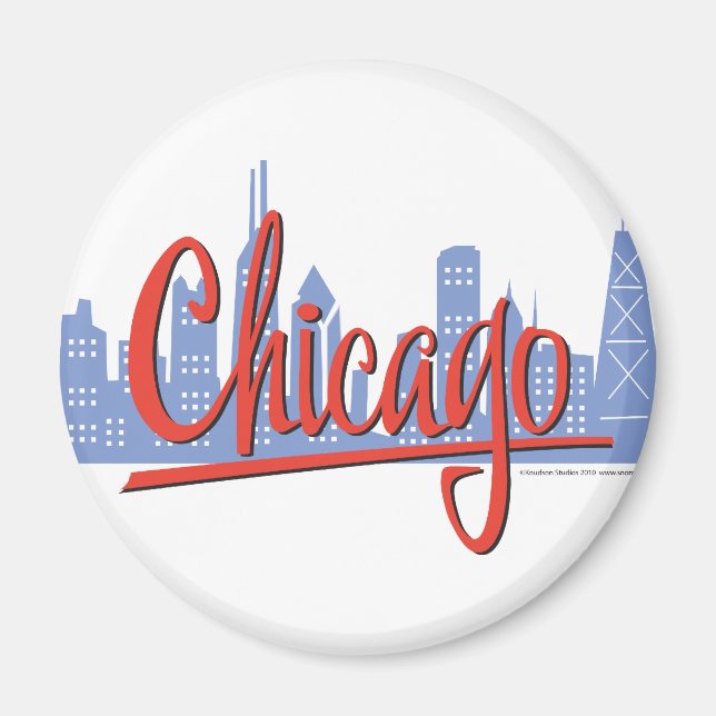ÍMAN CHICAGO VERMELHO (Frente)