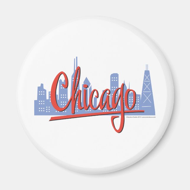 ÍMAN CHICAGO VERMELHO (Frente)