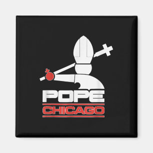 Íman Chicago White Cassox Pope Leo T-shirt.png