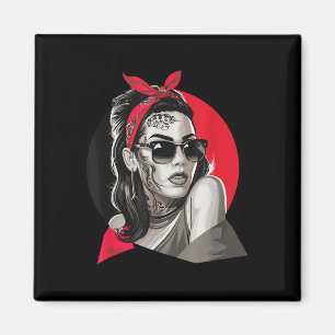 Íman Chicano Chicana La Raza Barrio Tatto Art Death _4