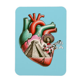 Íman Chichén Itzá Mayan Pyramind México Souvenir