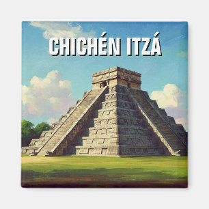 Íman Chichen Itza Mexico Viagem Beach