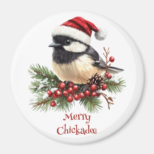 Íman Chickadee Magnet (Frente)