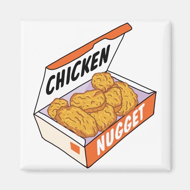 Íman Chicken Nugget Box (Frente)