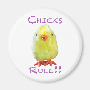 Íman Chicks Rule Portrait Transparent