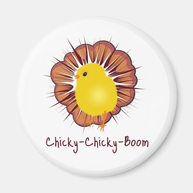 Íman Chicky Boom (Frente)