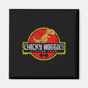 Íman Chicky Nuggting Equipe de Elevação Galinha Nugget
