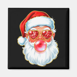 Íman Chiclete de Bolha do Papai Noel Fofo Para Mulheres