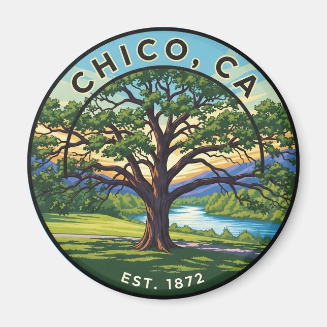 Íman Chico California Viagem (Frente)