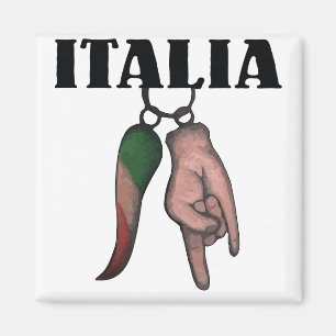 ÍMAN CHIFRE ITALIANO COM OLHO MAU, CORNO