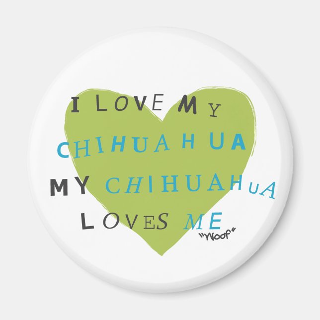 Íman Chihuahua (Frente)
