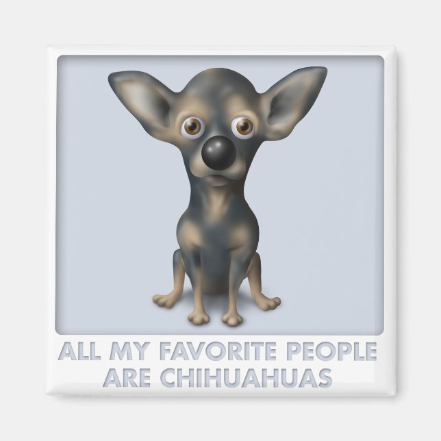 Íman Chihuahua 2 Favorito (Frente)