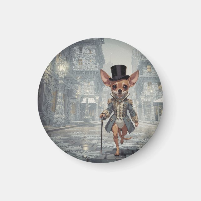 Íman Chihuahua About Town In Paris (Frente)