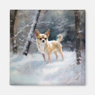 Íman Chihuahua deixa nevar o Natal