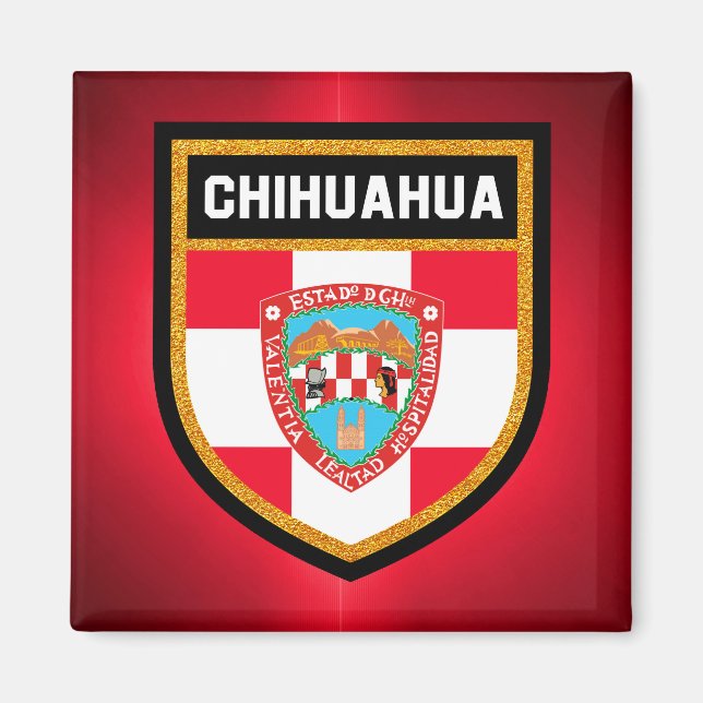 Íman Chihuahua Flag (Frente)