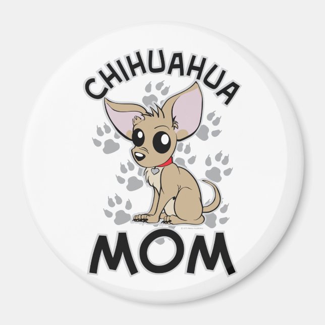 Íman Chihuahua Mãe (Frente)