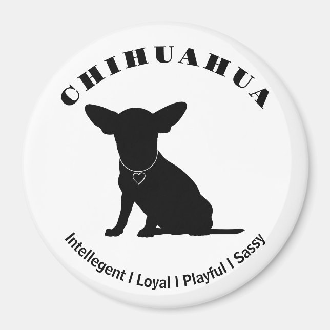 Íman Chihuahua Magnet (Frente)