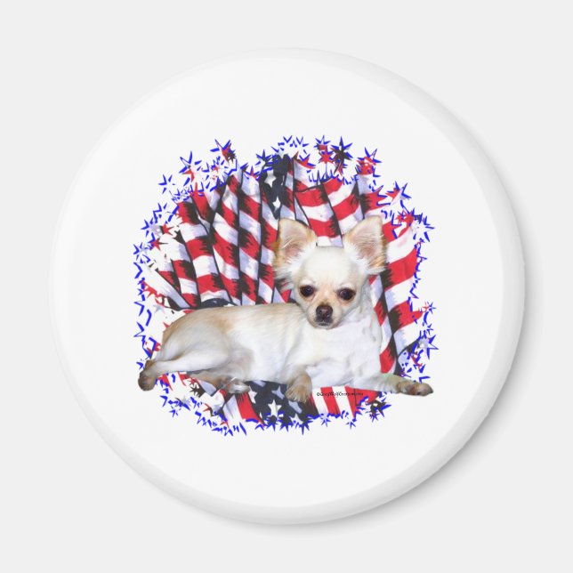 Íman Chihuahua Patriot (Frente)