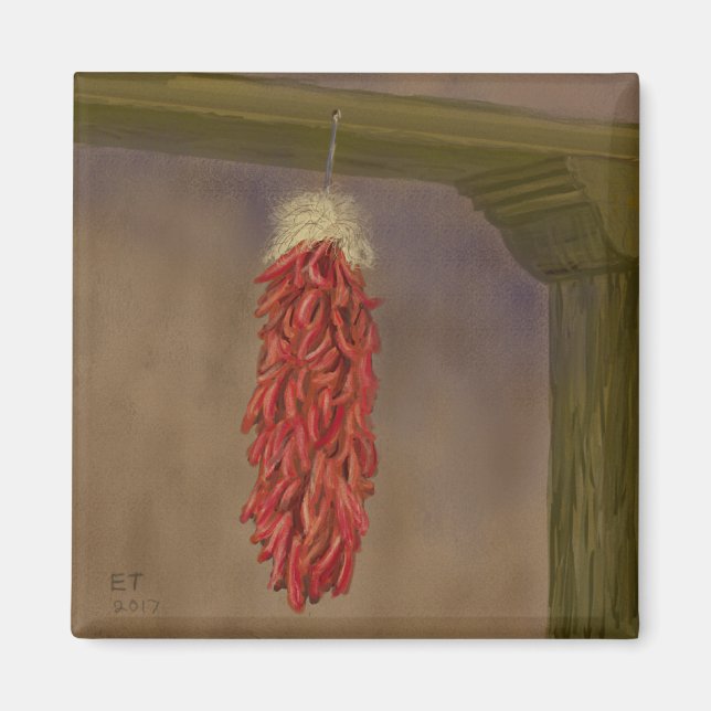 Íman Chile Ristra (Frente)