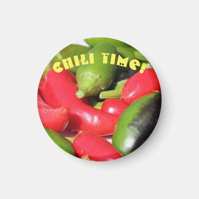 Íman Chili Time Magnet (Frente)