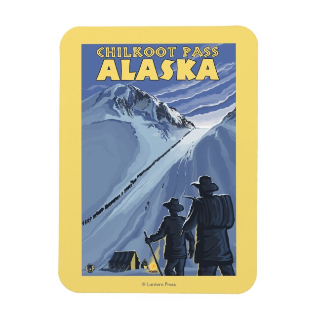 Íman Chilkoot Pass, Dourados do Alasca (Vertical)