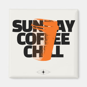 Íman Chill de Café de Domingo - Gráfico de Citação em M